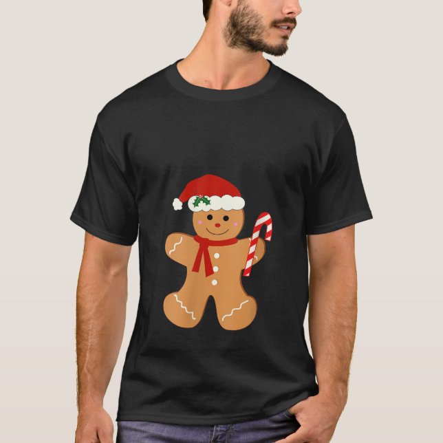 Womens Gingerbread Christmas Cookie Baking Xmas Ba T-Shirt (Front)