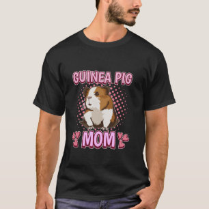 Womens Girls Guinea Pig Mum Mother s Day Cavy Guin T-Shirt