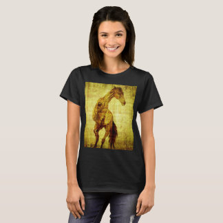 Womens/Girls Horse  T shirt Full of sprirt
