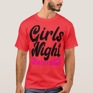 Womens girls night 2022 kiss party ladies bride  T-Shirt