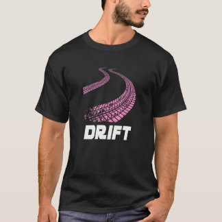 Women's Girls Street Racer Burnout Burn Rubber Str T-Shirt