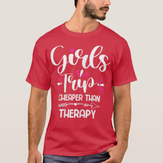Womens Girls Trip Girls Road Trip Costume & Essent T-Shirt