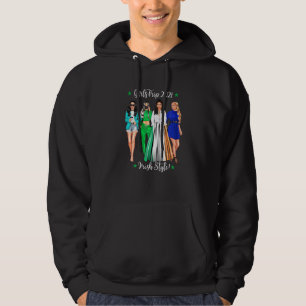 Womens Girls Trip Irish Vacation Woman Hen Do Holi Hoodie