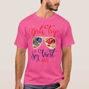 Womens Girls Vacation Weekend Girls Trip Key West T-Shirt