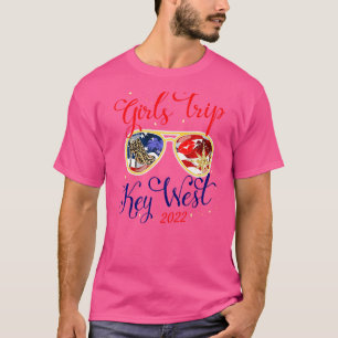 Womens Girls Vacation Weekend Girls Trip Key West T-Shirt