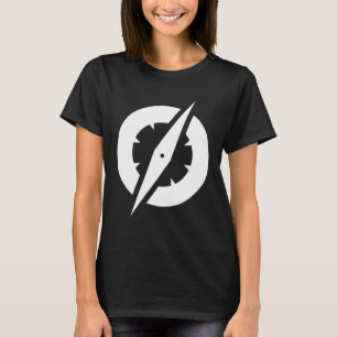 Womens GlobalGen Compass Tee (black)