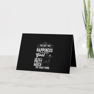 Womens Goat Lover Goat Gift Card