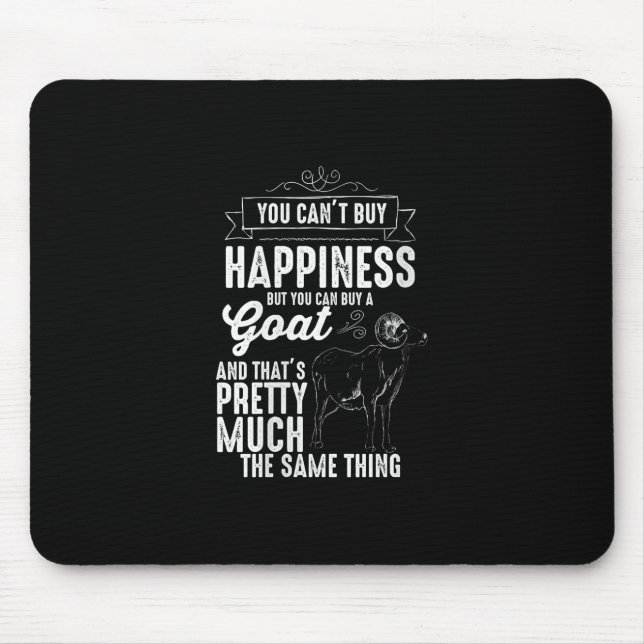 Womens Goat Lover Goat Gift Mouse Mat (Front)