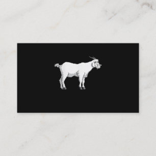 Womens Goat Wearing Medical Face Mask Funny Goat Enclosure Card