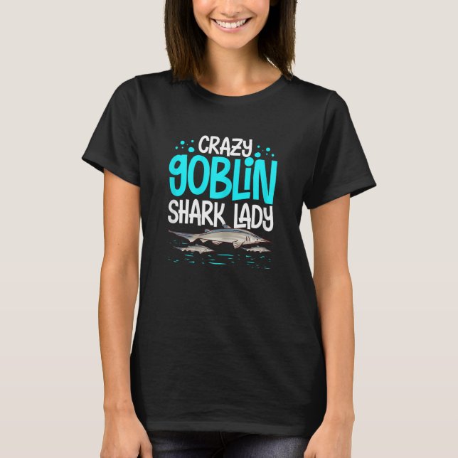Womens Goblin Shark Animal Tooth  Ocean 2 T-Shirt (Front)