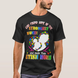 Womens God Found Some Of The Strongest Women Made  T-Shirt