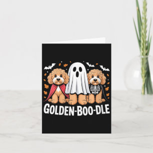 Womens Golden-Boo-Dle Card