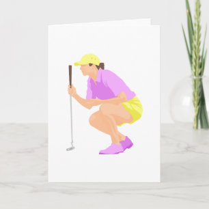 Womens Golf Card