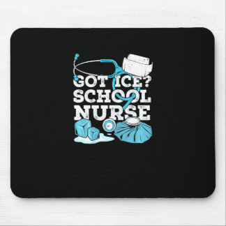 Womens Got Ice School Nurse Mouse Mat