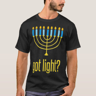 Womens Got Light  Hanukkah Maccabim Miracle Jewish T-Shirt