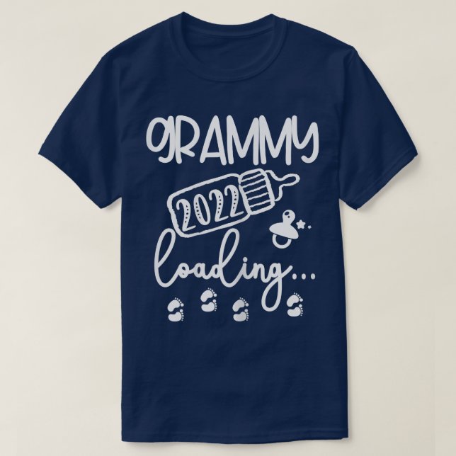 Womens Grammy 2022 Loading  New Grammy Promoted To T-Shirt (Design Front)