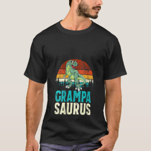 Womens Grampasaurus T Rex Dinosaur Grampa Saurus F T-Shirt