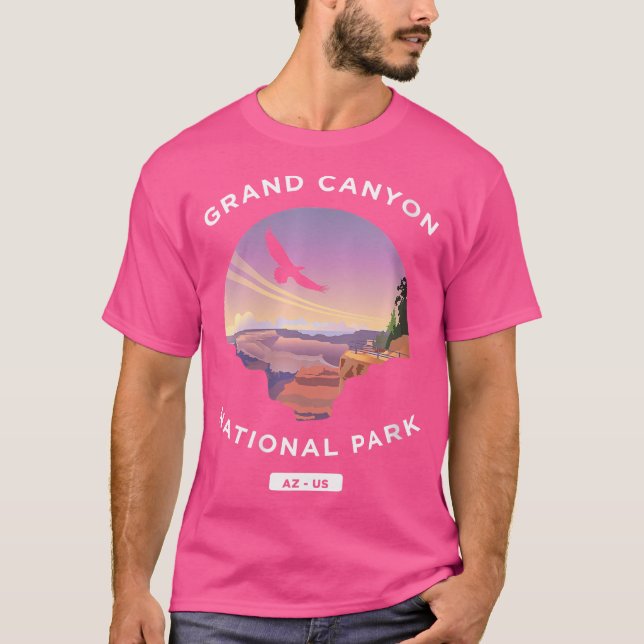 Womens Grand Canyon Arizona Us National Park Trave T-Shirt (Front)