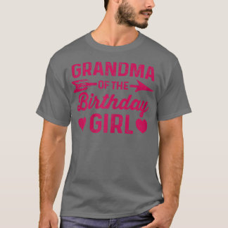 Womens Granddaughter Birthday Grandma Birthday Gir T-Shirt