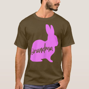 Womens Grandma Bunny Rabbit Granny Nana Grandmothe T-Shirt