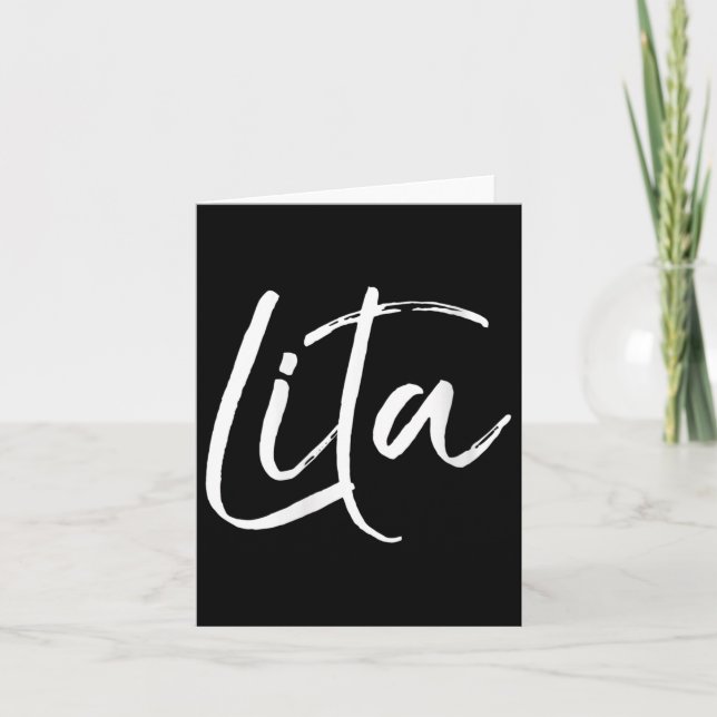 Womens Grandma Quote In Spanish Abuela New Abuelit Card (Front)