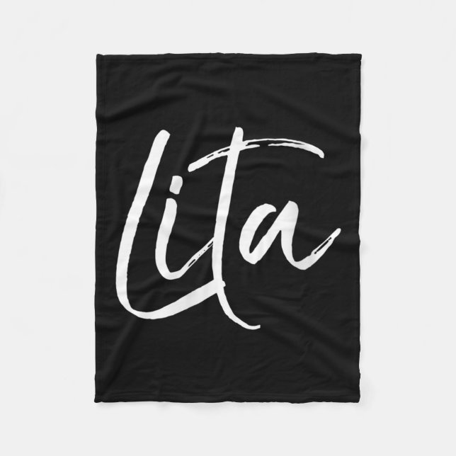 Womens Grandma Quote In Spanish Abuela New Abuelit Fleece Blanket (Front)