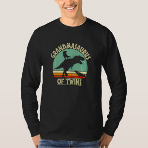 Womens Grandmasaurus Trex Dinosaur Mamasaurus Fami T-Shirt