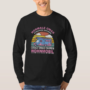Womens Grandmother Pensioner Caravan Retirement Ca T-Shirt