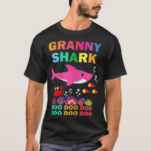 Womens Granny Shark Shirt Matching Family Mother's