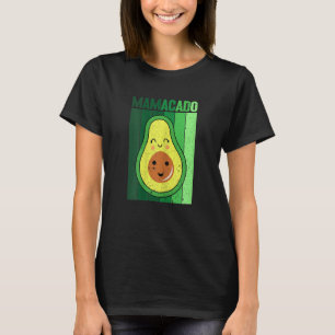 Womens Graphic of Mamacado Papacado for Avocado T-Shirt