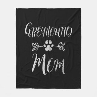 Womens Greyhound Mum Shirt Italian Greyhound Mum Fleece Blanket