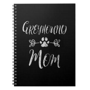 Womens Greyhound Mum Shirt Italian Greyhound Mum Notebook