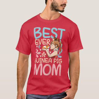Womens Guinea Pig Mum for a Guinea Pig Mom236 T-Shirt