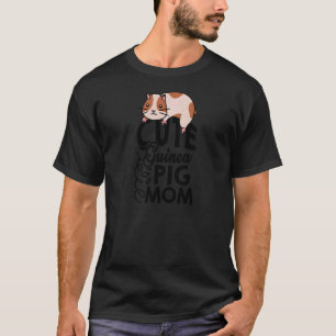 Womens Guinea Pig Mum Graphic Guinea Pig Owner Cav T-Shirt
