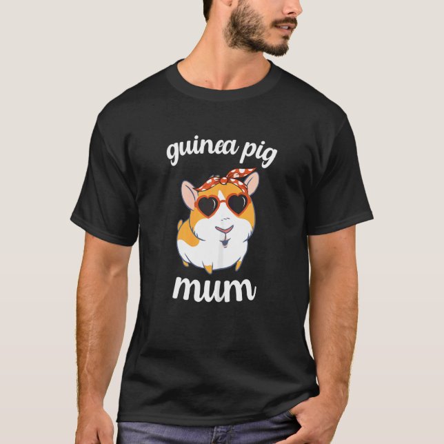 Womens Guinea Pig Mum Women  Guinea Pig Mummy T-Shirt (Front)