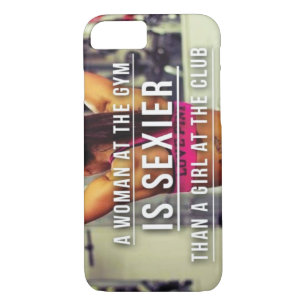Women's Gym Workout Motivational iPhone 8/7 Case