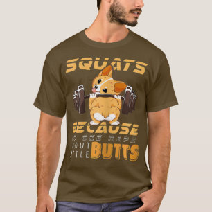Womens Gym Workout - PowerLifting - Squat Lover T-Shirt