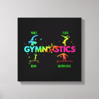 Women's Gymnastics Bars Beam Vault Floor