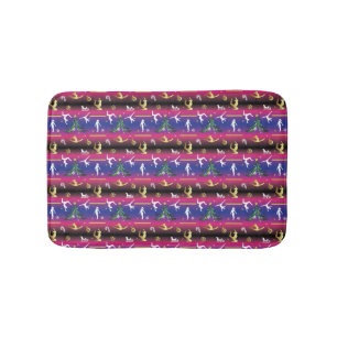 Women's Gymnastics Christmas Tree Bath Mat