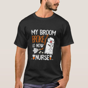 Womens  Halloween Nurse Healthcare Rn Lpn Cna T-Shirt