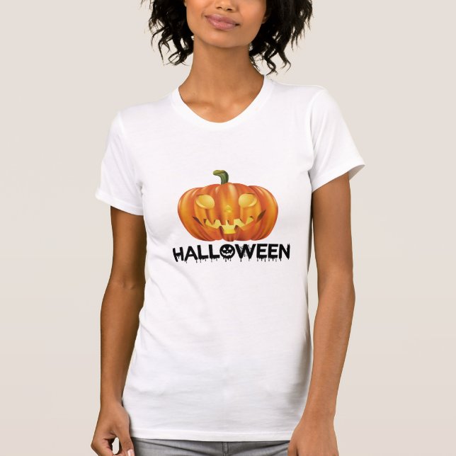 Women's Halloween T-Shirt (Front)