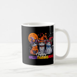 Womens Halloween Thanksgiving Christmas Happy Hall Coffee Mug