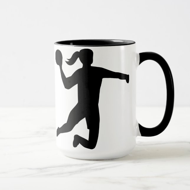 Womens handball mug (Right)