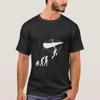 Womens Hang Glider Pilot Sky Gliding Airsport Soar T-Shirt