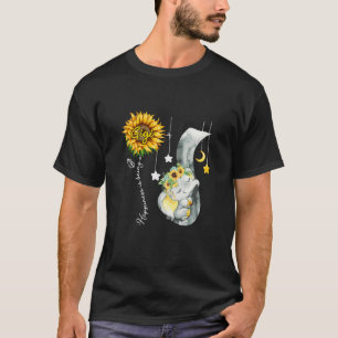 Womens Happiness Is Being A Gigi Elephant Mother's T-Shirt