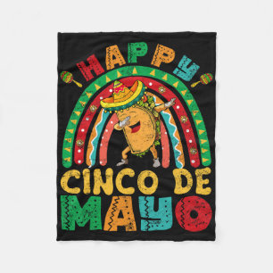 Womens Happy Cinco De Mayo Mexican Fiesta 5 De May Fleece Blanket