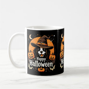 Womens Happy Halloween Dog Coffee Mug