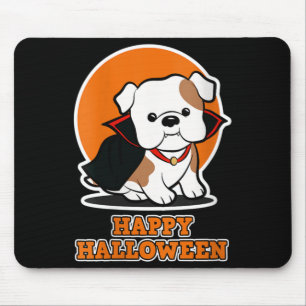 Womens Happy Halloween For Dog Lover - Vampire Dog Mouse Mat