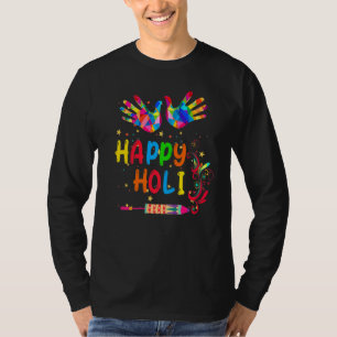 Womens Happy Holi Festival India Hindu Spring 2022 T-Shirt