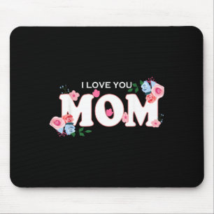 Womens happy mother's day i love you mum mouse mat